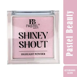 Pastel Beauty Shiney Shout Highlight Powder in Afternoon Glow